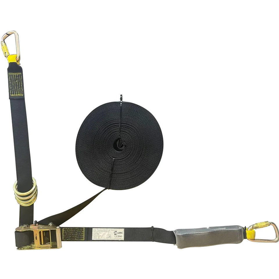 20M safety lifeline suitable for firefighting, water rescue, adventure Four-person horizontal lifeline