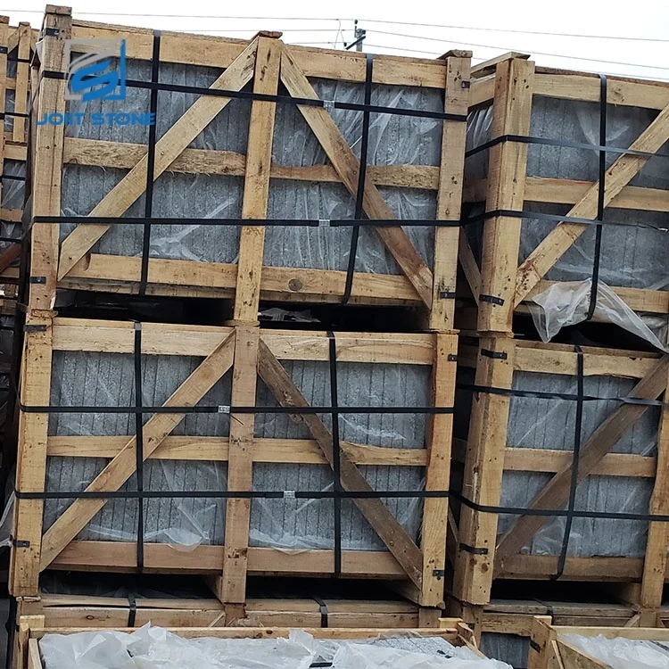 Hot Selling Water Sealing Flamed Mint Green Gray  Granite Tile