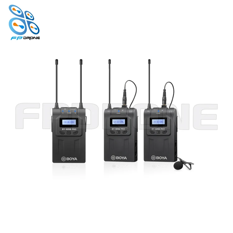 WM8 Pro-K2 UHF двухканальная Беспроводная микрофонная система крепления и
