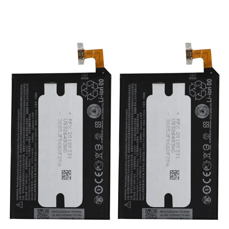 Factory OEM 3.7V 2300 mAh Li-ion Rechargeable mobile phone battery for HTC