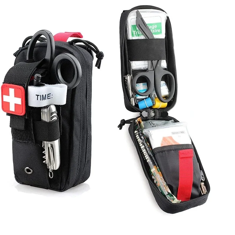Multifunctional Nylon Portable Small tactical tool medical first aid kit for Multi-function storage bag