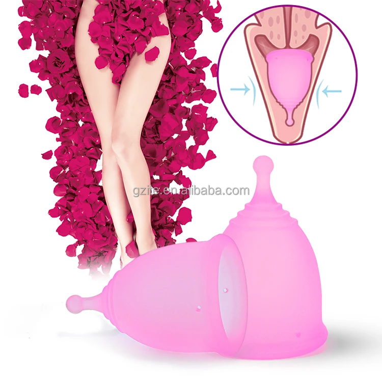 Custom Silicone Menstrual Cup Medical Silicone Reusable Foldable Copa Menstrual Cup