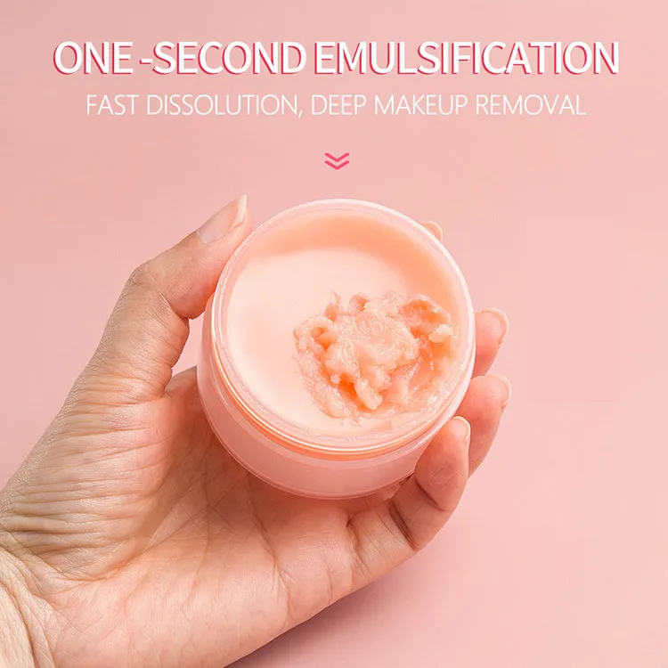 30G Makeup Remover Cleansing Balm Private Label Deep cleansing Facial  VC Orange Scented Makeup Remover Cream