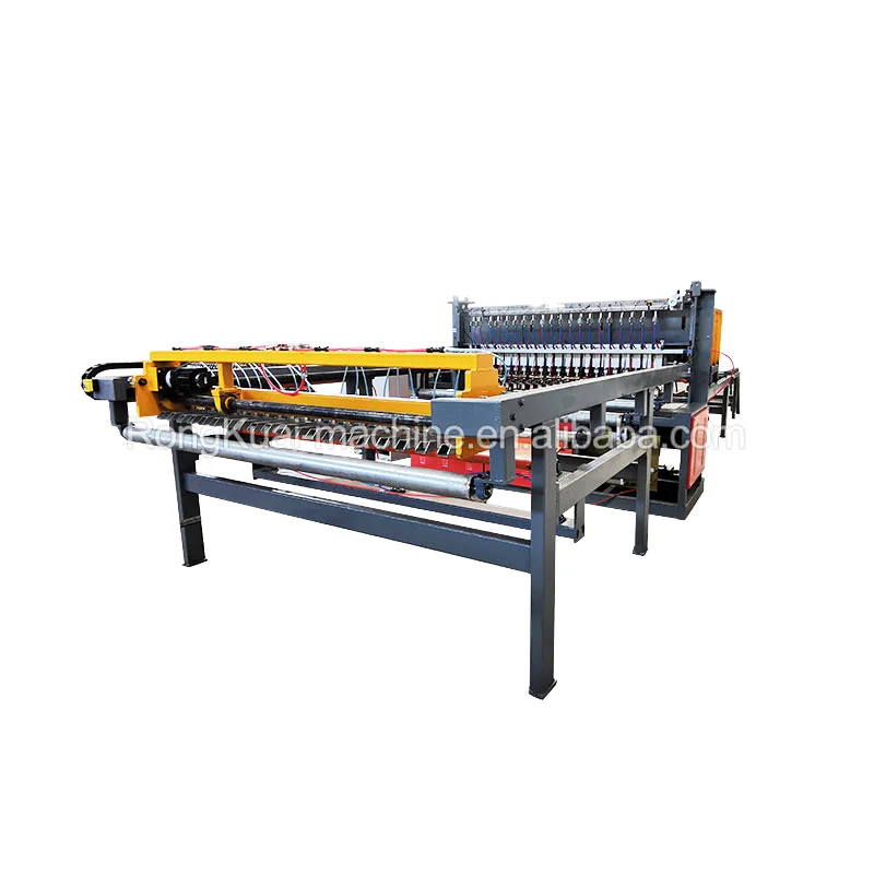 High speed pneumatic round wire and rebar mesh welding machine