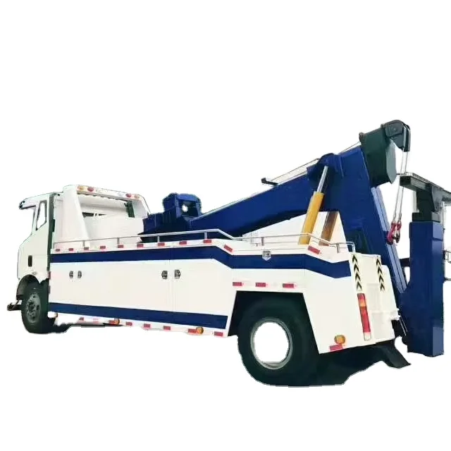 8*4 HOWO New Heavy Rotator Tow Truck Wrecker Diesel Fuel Manual Transmission Euro 4 Emission Standard