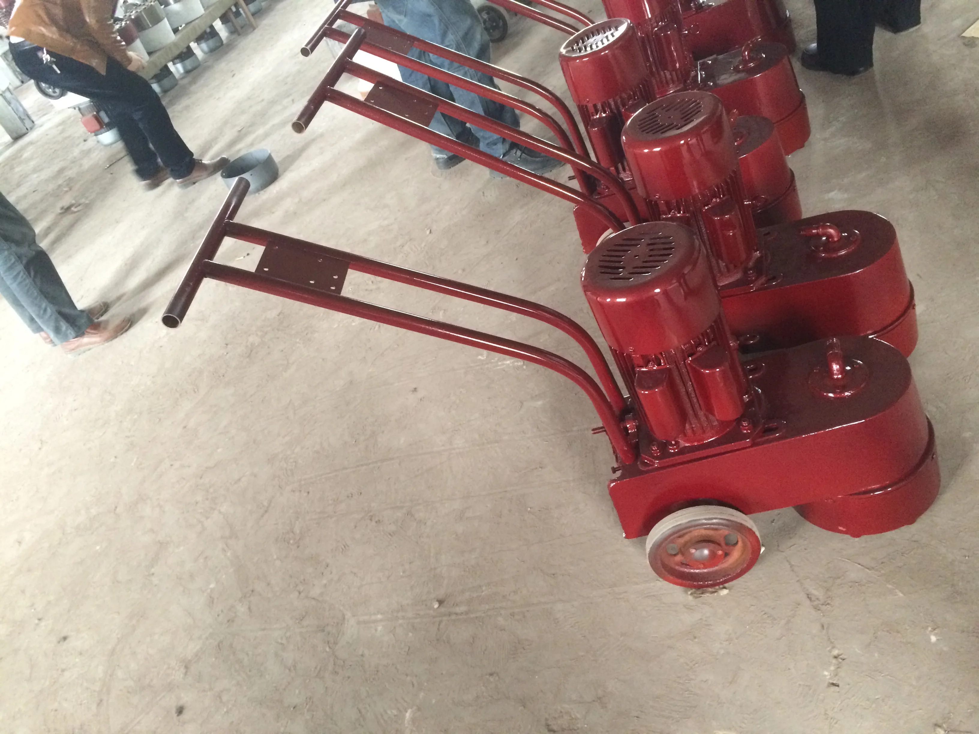 High Efficiency Diamond Terrazzo Grinding Machine Road Floor Surface Shot Blasting Machine