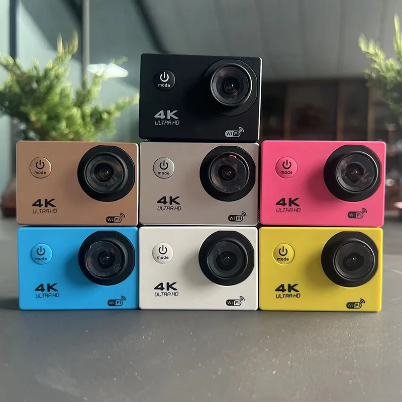Outdoor Underwater Camera Sports Mini Video 1080p Recording Camera Ultra Hd Wifi 4k Waterproof Action DV Camera