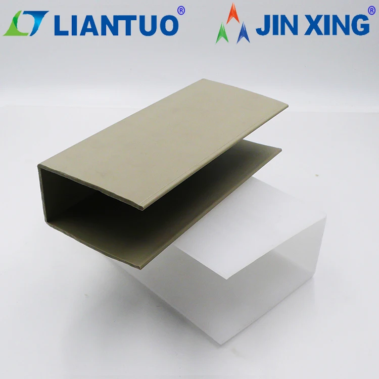Liantuo Good Factory Price Manufacturer Extruded PP U Shape Channel Easy Installation Custom Plastic Profile