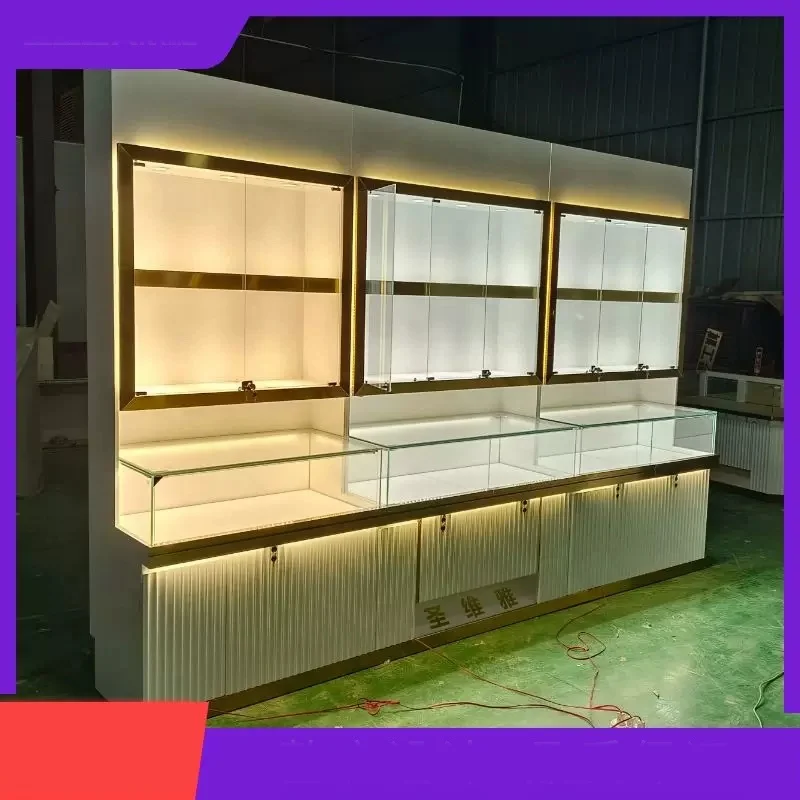 Hot Modern Pandora Shop Fittings Decoration Watch Jewelry Display Most Professional Jewellery Store Display Cabinet Furniture