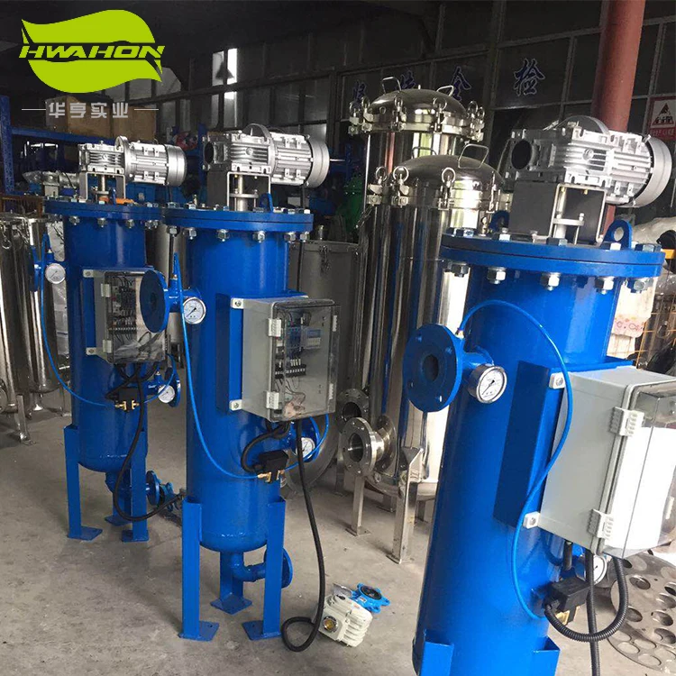 Industry carbon steel automatic backflush self cleaning  irrigation filter for Water Treatment Equipment