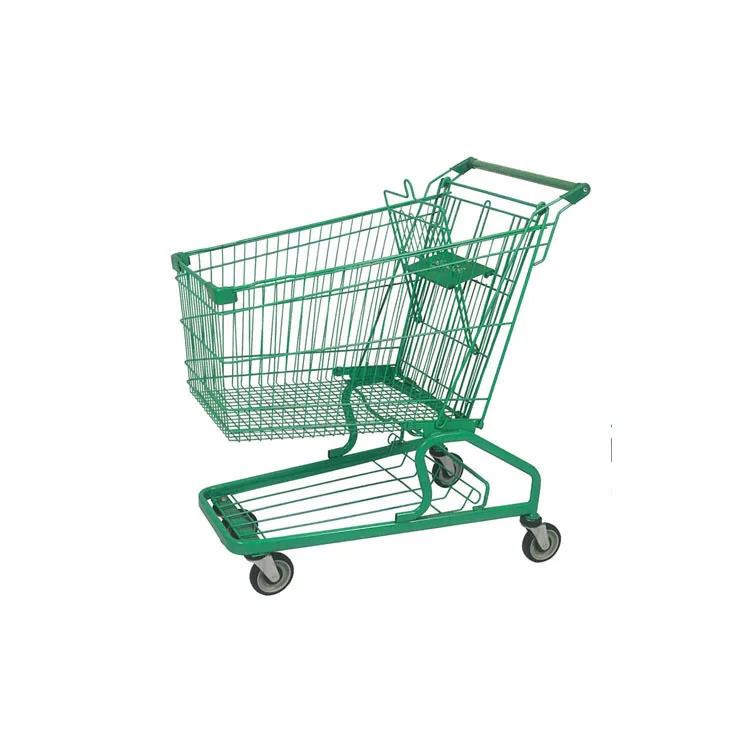 Hot Sale German Style Metal Supermarket Shopping Cart German Supermarket Trolley