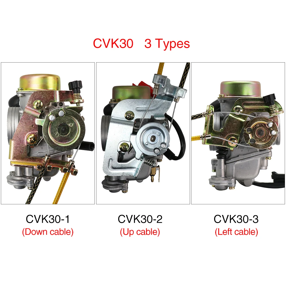 High Quality Functional Powerful Universal Repuestos De Moto Racing Motorcycle Carburetor Carb For CVK30 AN250