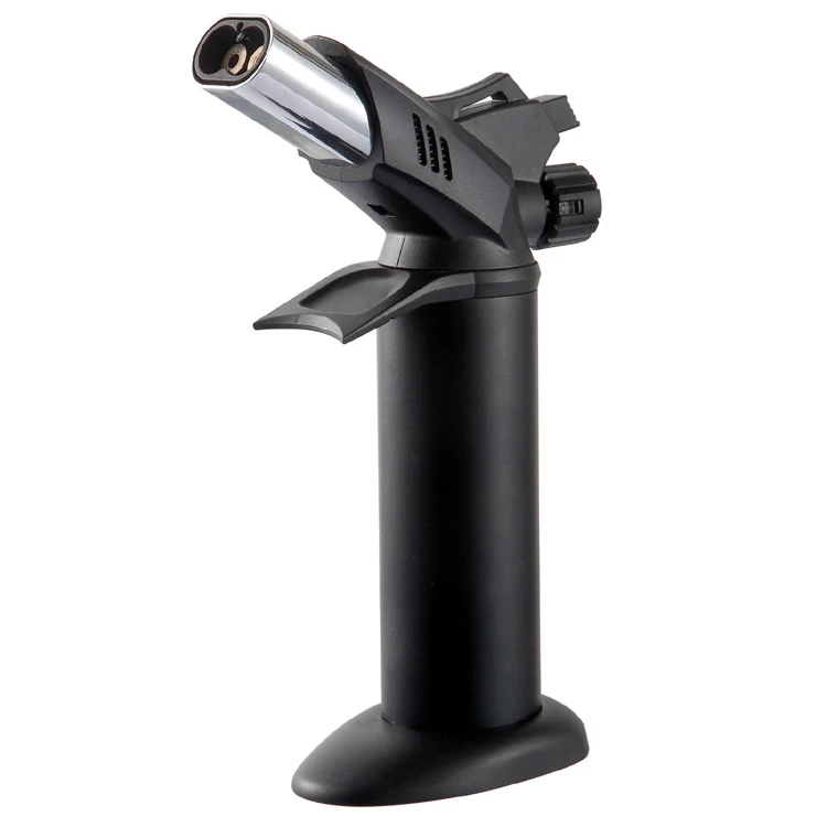 GF-8761A High Quality Butane Kitchen Jet Flame Gas Torch Lighter Gun Design With Valve