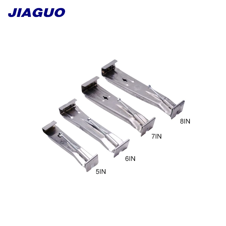 Aluminum Head Screw Seamless Gutter Hidden Hanger Brackets for Rain Gutter