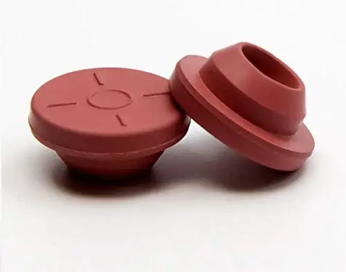 20mm red butyl rubber stopper for veterinary vaccines