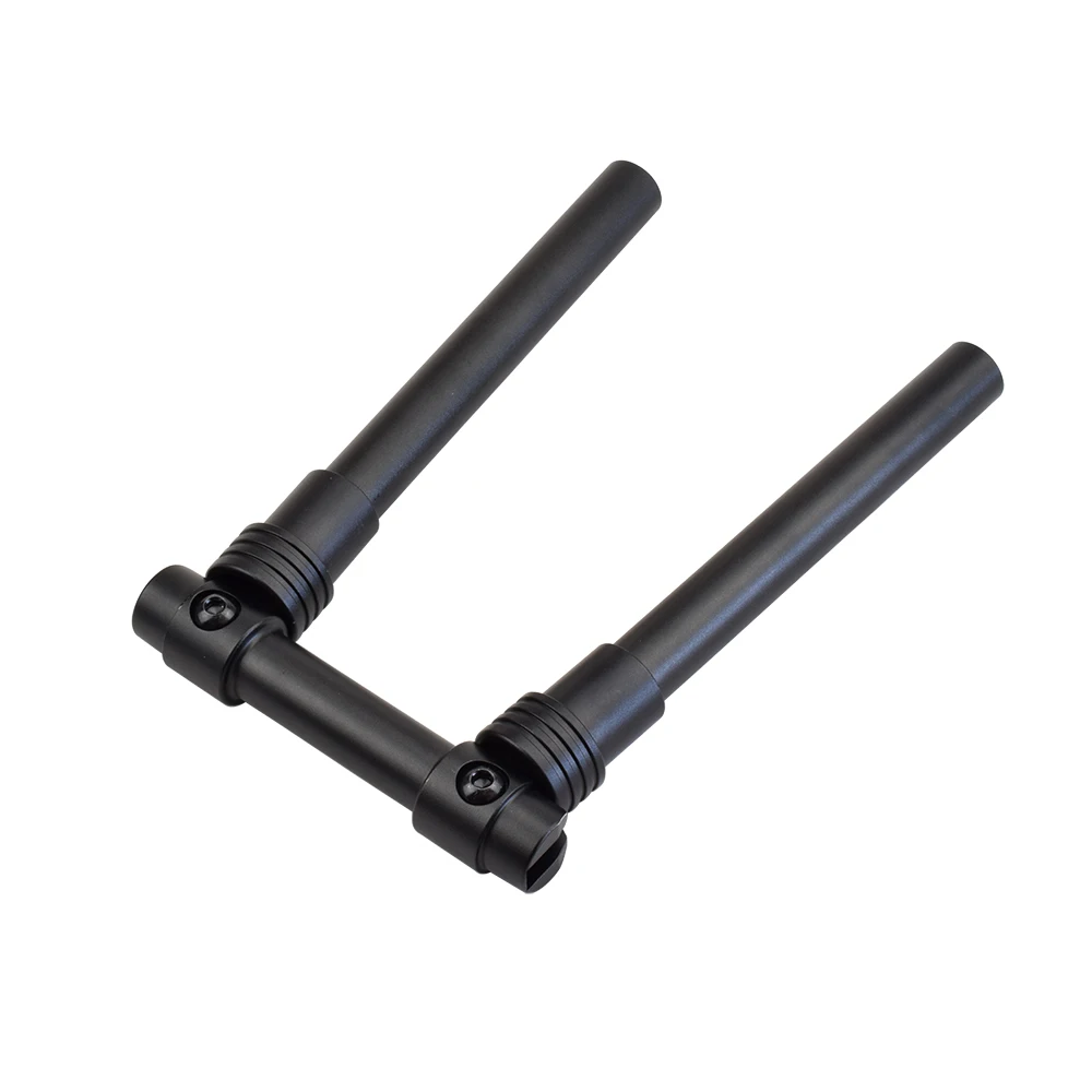 Foldable Aluminum Alloy Handlebar 22.2*550mm for Xiaomi Scooter Straight Bar 90 Degree Folding Handlebar