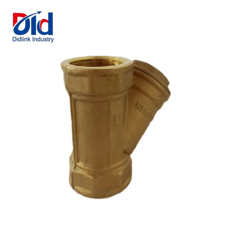 Filter Valve Brass Y Strainer Valve High Temperature Resistant  Brass Filter Valve
