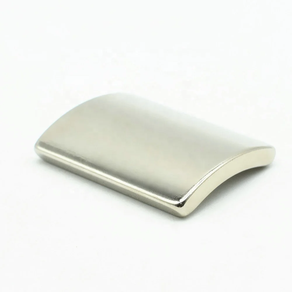 N52 Strong Magnetic Flywheel Arc Custom Neodym Neodymium Magnets For Sale