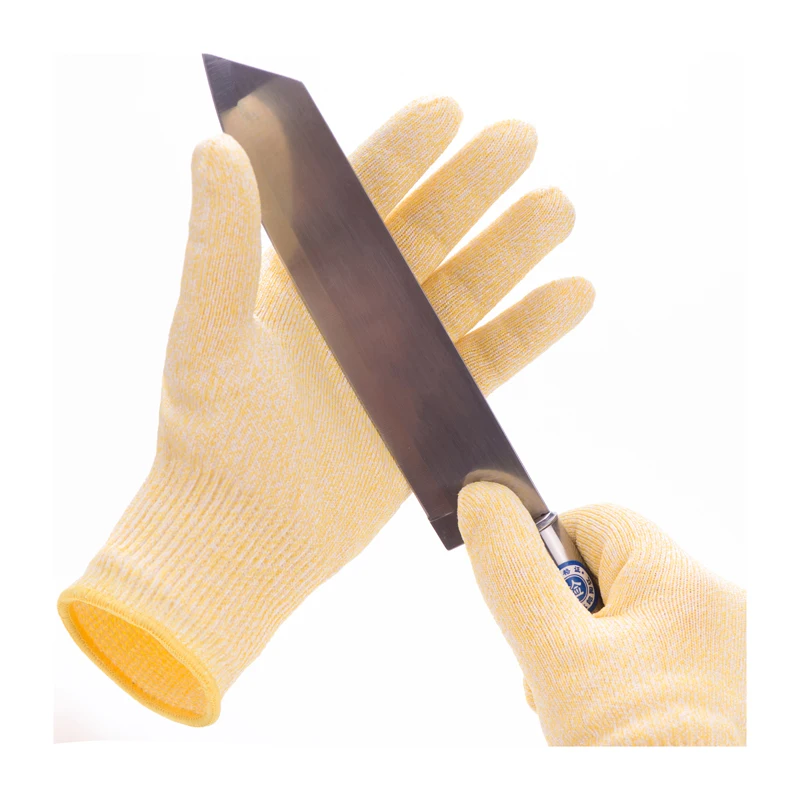 Food Grade Level 5 Proof Safety Hand Protection Yard Work Kitchen Anti Cut Resistant Gloves for Cutting