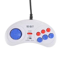 16Bit Wired Game Controller for Sega Games Console 16 bit turbo controller mini gamepad