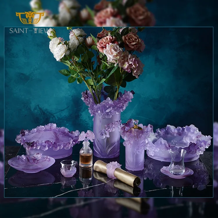 SAINT-VIEW оригинальный дизайн свадебные подарки ручной работы Хрустальная курильница Oud