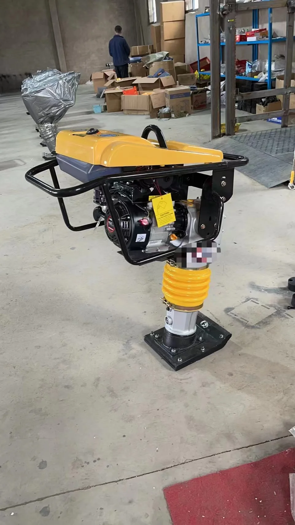 Tamping rammer с мощным двигателем для муниципальных строительных