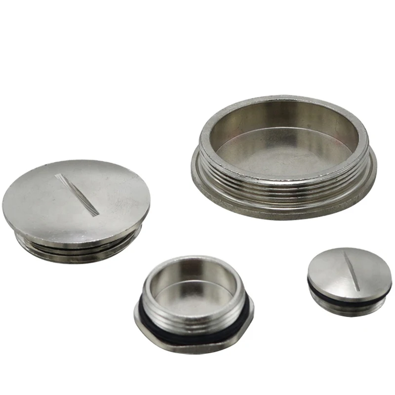 Competitive price Waterproof Brass/Stainless Metal Cable Gland metal blind plug