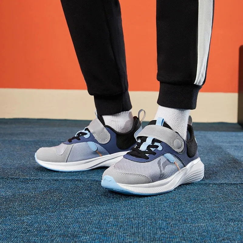 LI NING детская повседневная обувь Zhi Rou 2 0 тонкая для мальчиков и девочек спортивная