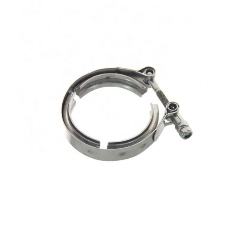 High quality 304 hose clamp stainless steel v band exhaust clamp