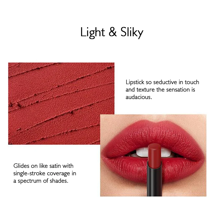 new high quality private label lipstick vegan custom logo gold thin tube lipstick