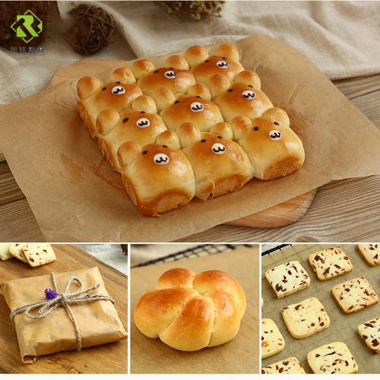 Printed Parchment Paper baking Sheets Pan Liners 12mm X 16mm