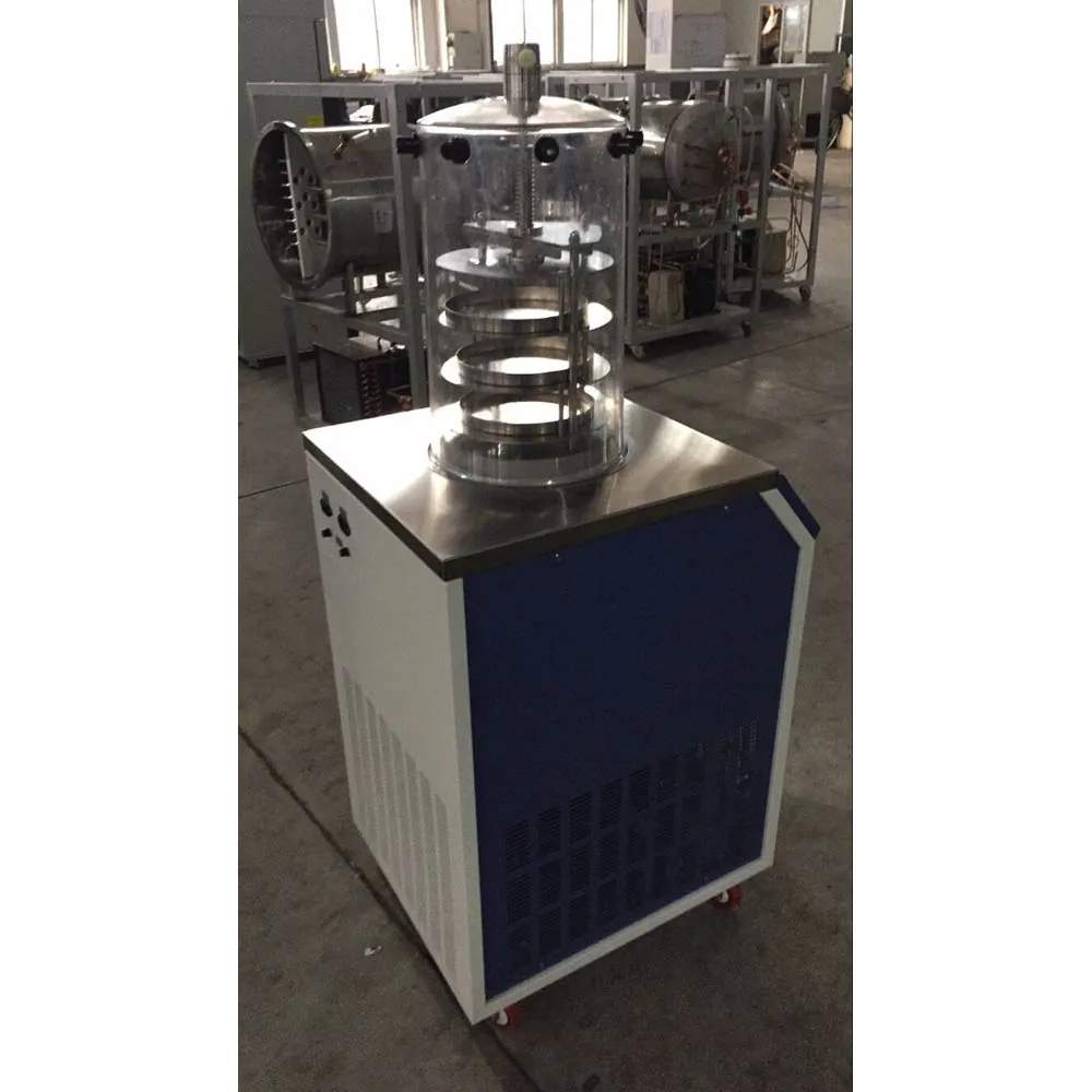 Настольная экспериментальная сушилка с электрическим подогревом DW -10ND, Сублимационное оборудование для замораживания, цены, сушильная машина для замораживания