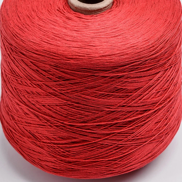 
High quality soft eco friendly high tenacity 100% bulk cotton yarn for Knit fabrics 