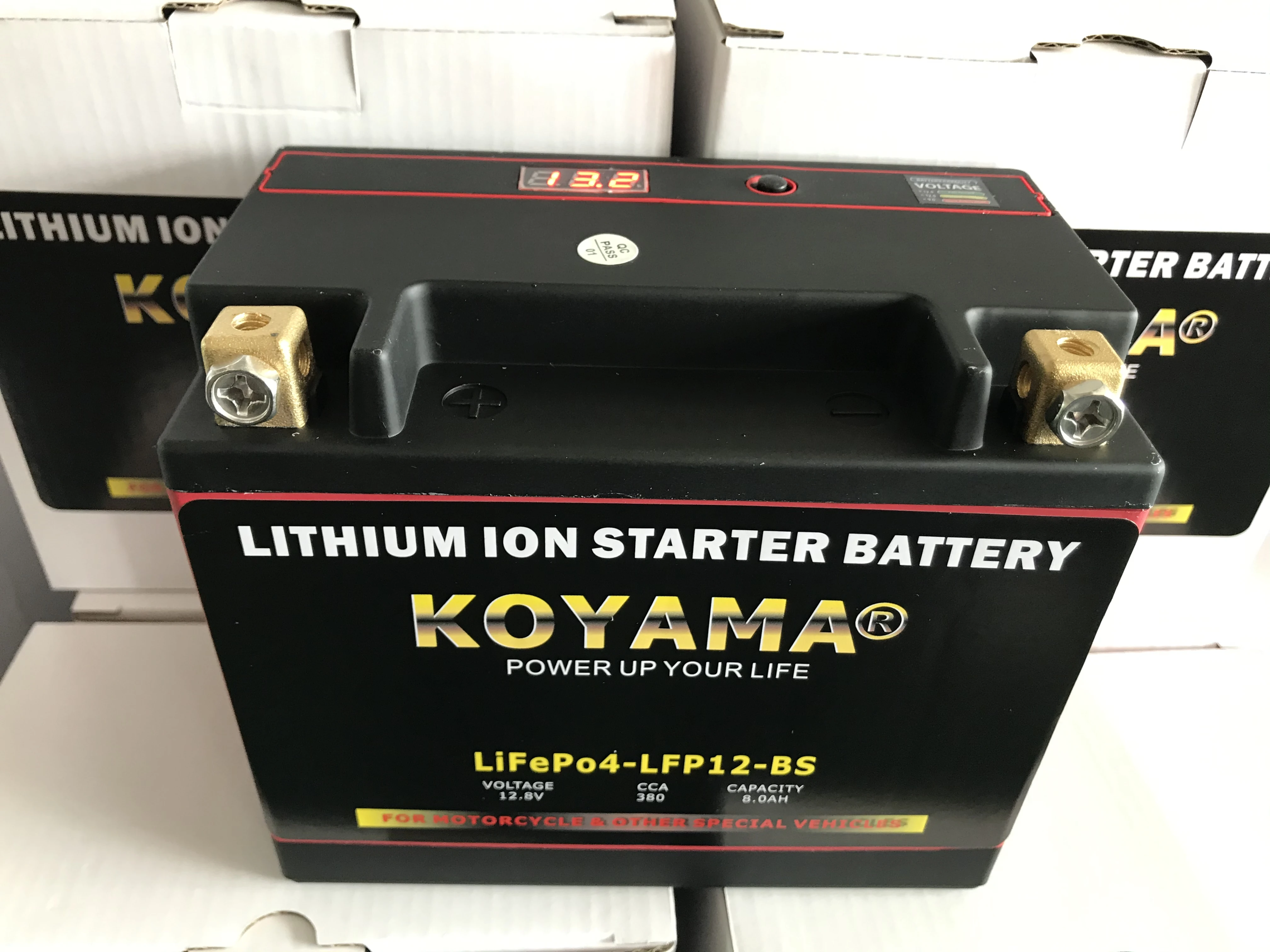  Lifepo4 аккумуляторная батарея мотоцикла LFP9-BS/YTX9-BS мотоцикл стартерные