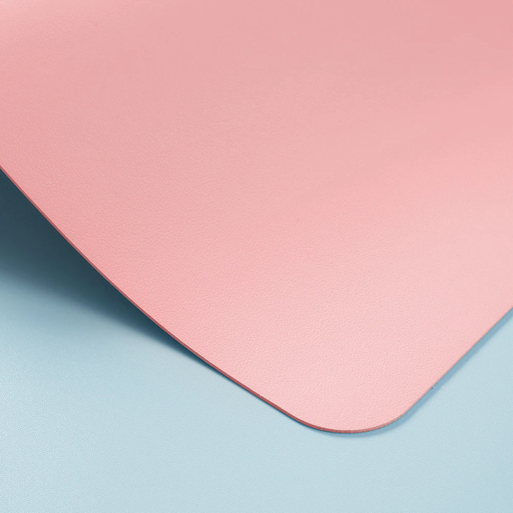 BUBM Top Sales Product Gaming Mouse Pad High Quality Leather Mouse Pad Large Mous Pad Custom Desk Mat Dual Leather Desktop Mat