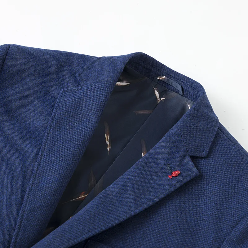 
Pure color cheaper notch lapel slim fit suit jacket for men wholesale 