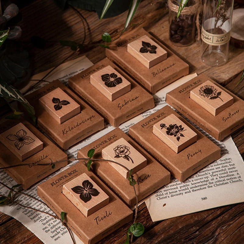 Flowers Stamp Rubber Clear Stamp/Seal Scrapbook/Photo Album Decorative Card Making Clear Stamps