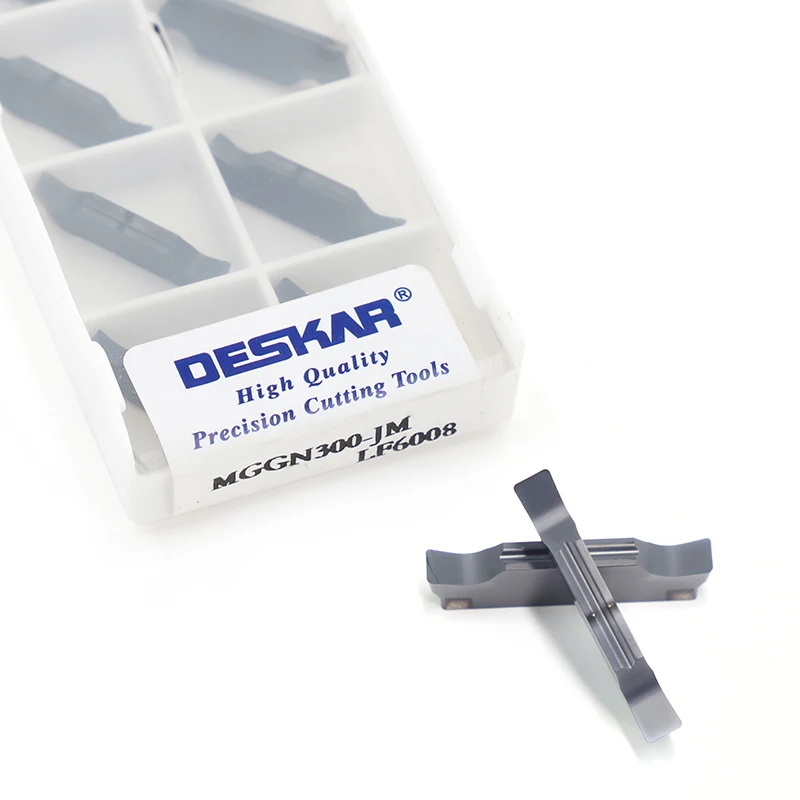 DESKAR MGGN300-JM LF6008 Carbide Grooving Insert CNC Lathe Turning Tool cutting tool blade