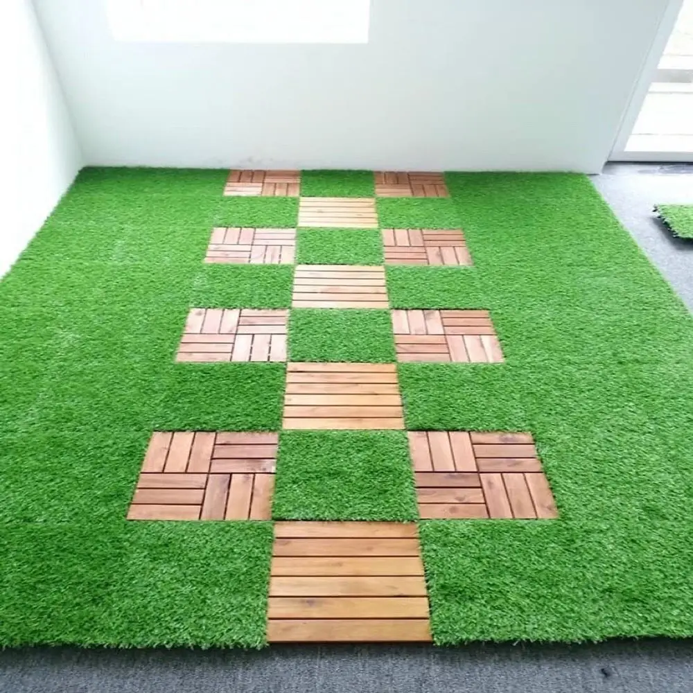 Hot seller HPW-04 hardwood flooring tiles outdoor floor tiles Wood with plastic base flooring