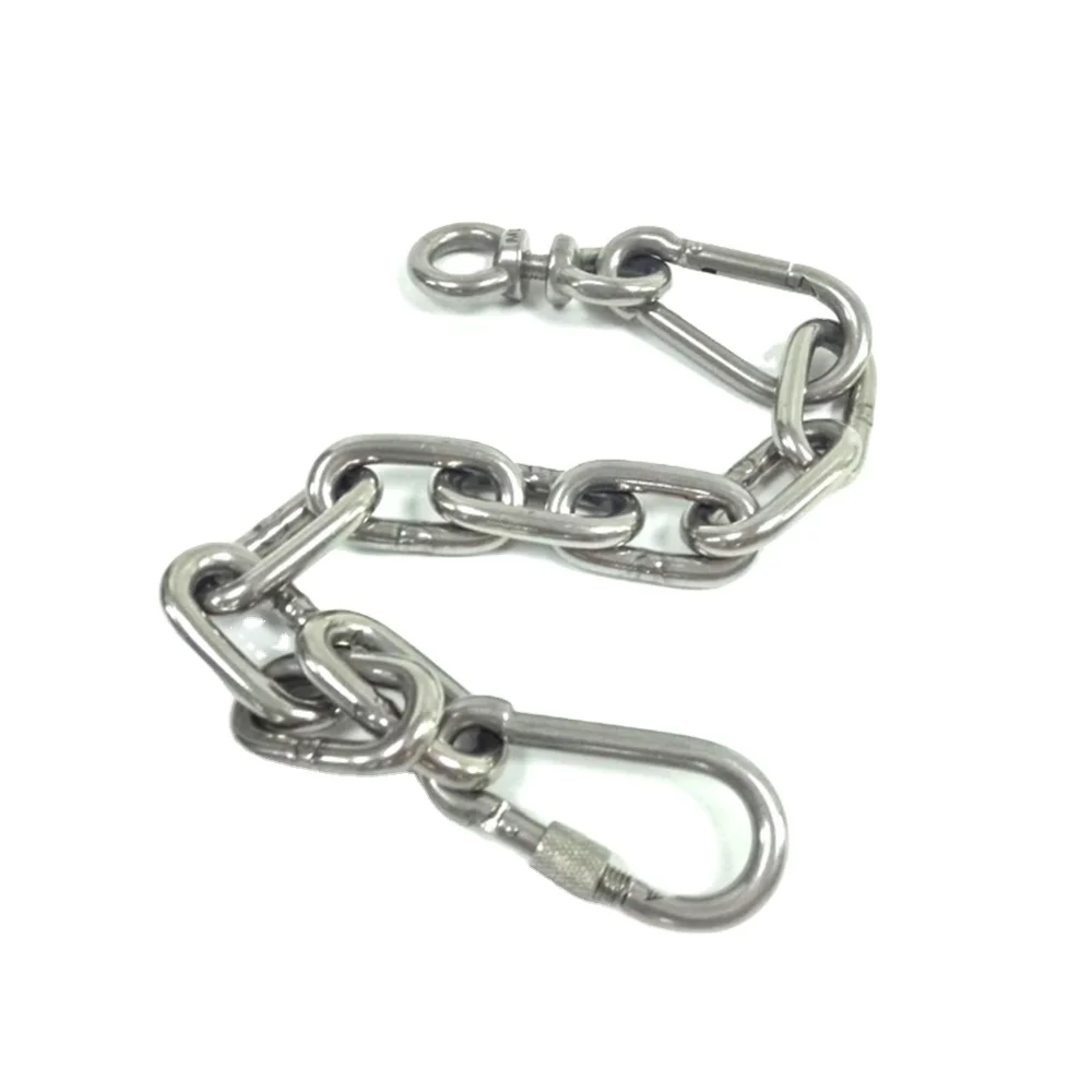 Galvanized Polished stainless steel twisted short small link chain