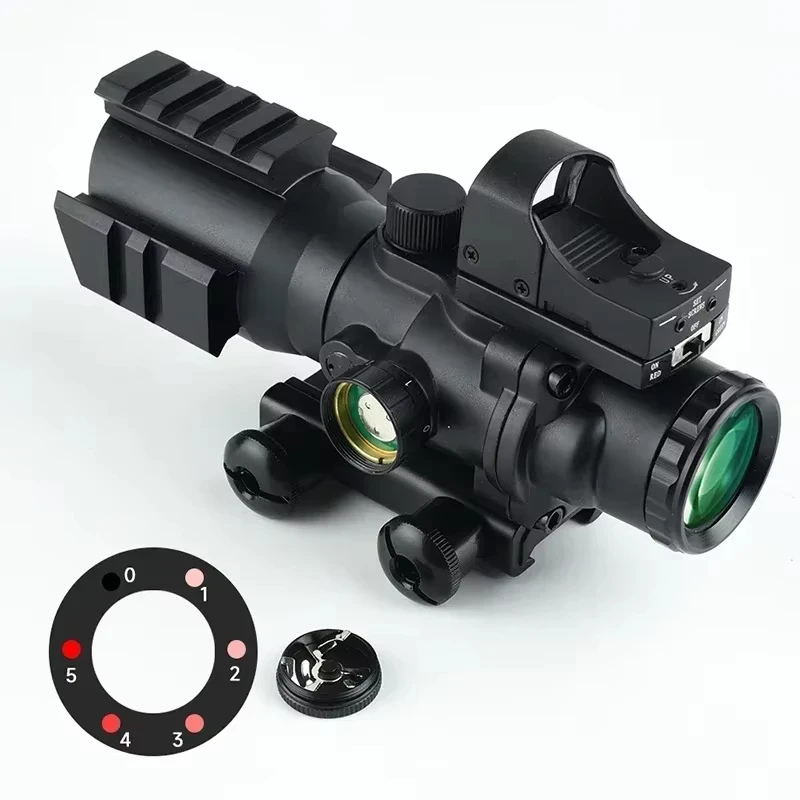 4x32 With HD107 Red Dot Sight Red Optical Precision Tactical Outdoor Shooting Hunting