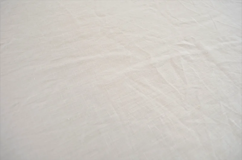 Queen Size 100% French Linen Fabric 4 Pieces Sheet Set Soft Skin Friendly Luxury Bed Sheet Stone Washed