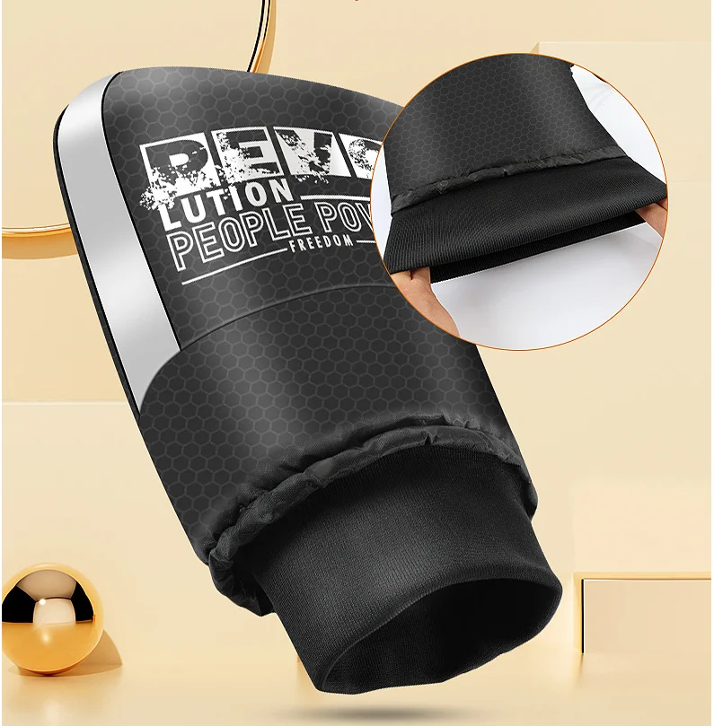 OEM LOGO Windshield-fleece-thickened cotton  motorcycle handlebar set Winter warm motorcycle bike gloves