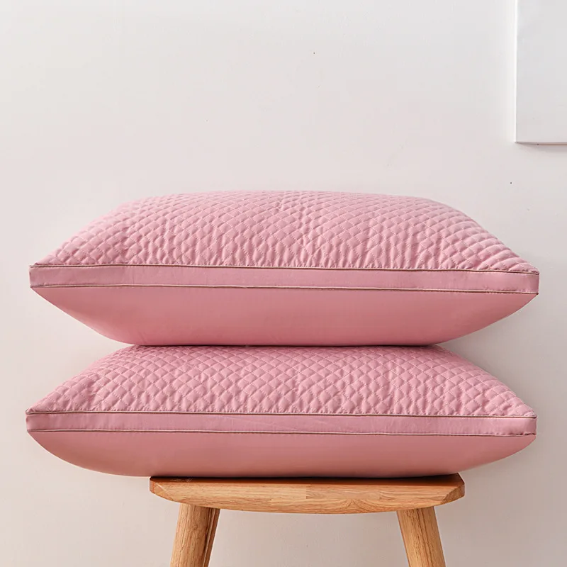 High Quality Bed Pillows Hotel Luxury Hotel White Cotton Pillow Case for Sleep