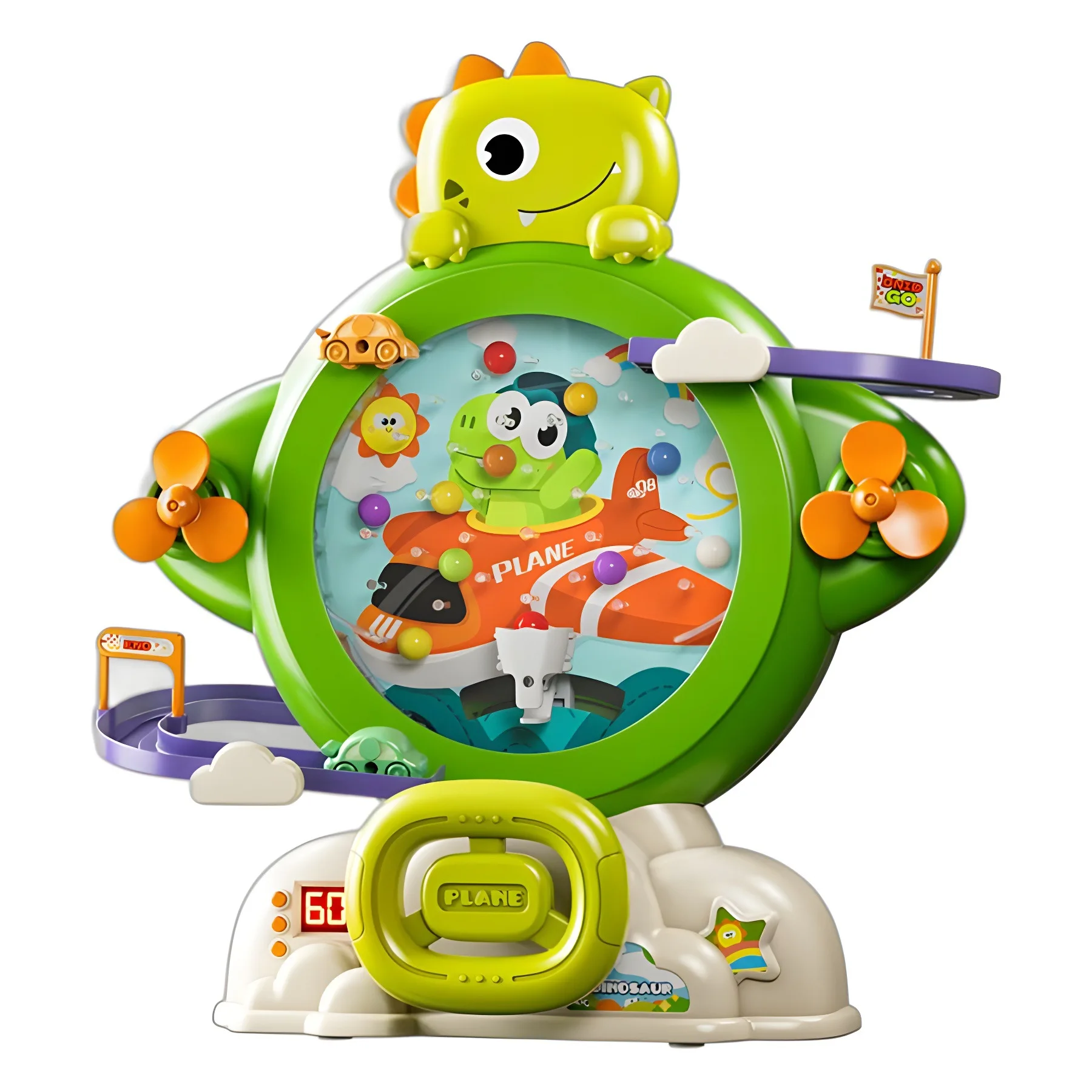 Animal Dinosaur Rabbit Bear Ball Catch Game Ball Catcher Game Set Interactive Game