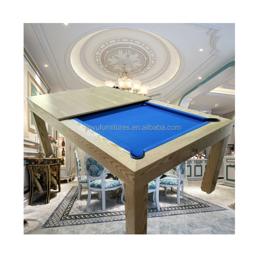 4 in 1 multifunction billiard pool dining pingpong table