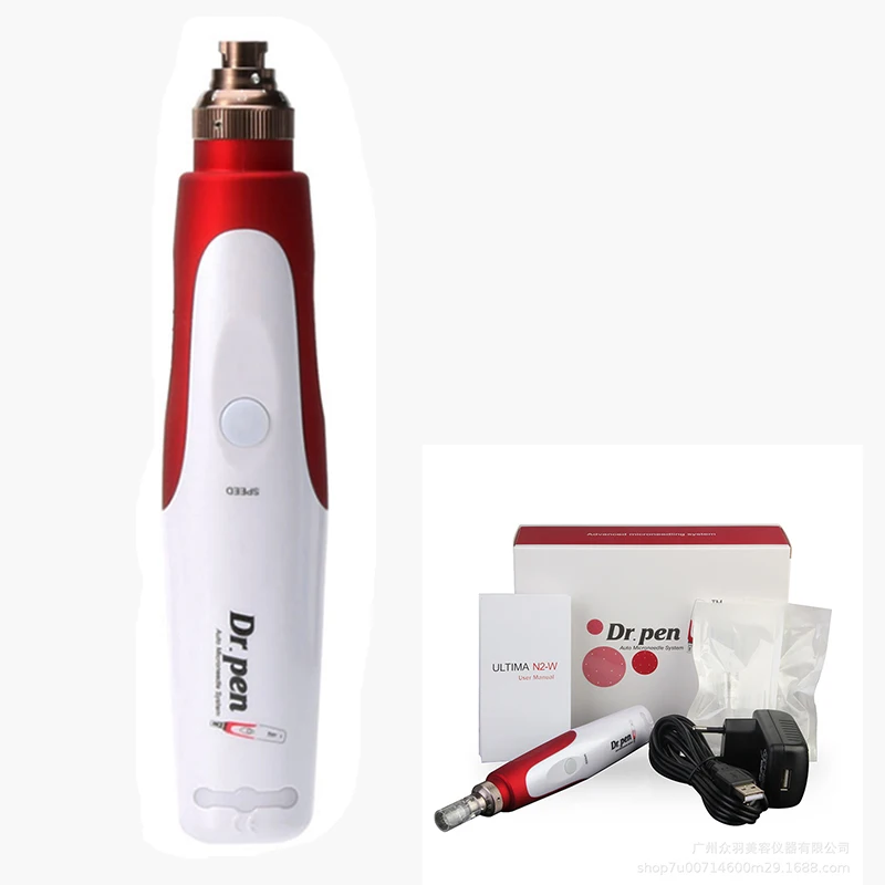 
USB Rechargeable Professional Wireless Electric Microneedle Shake Beauty Derma Auto Pen Microneedling Pen 