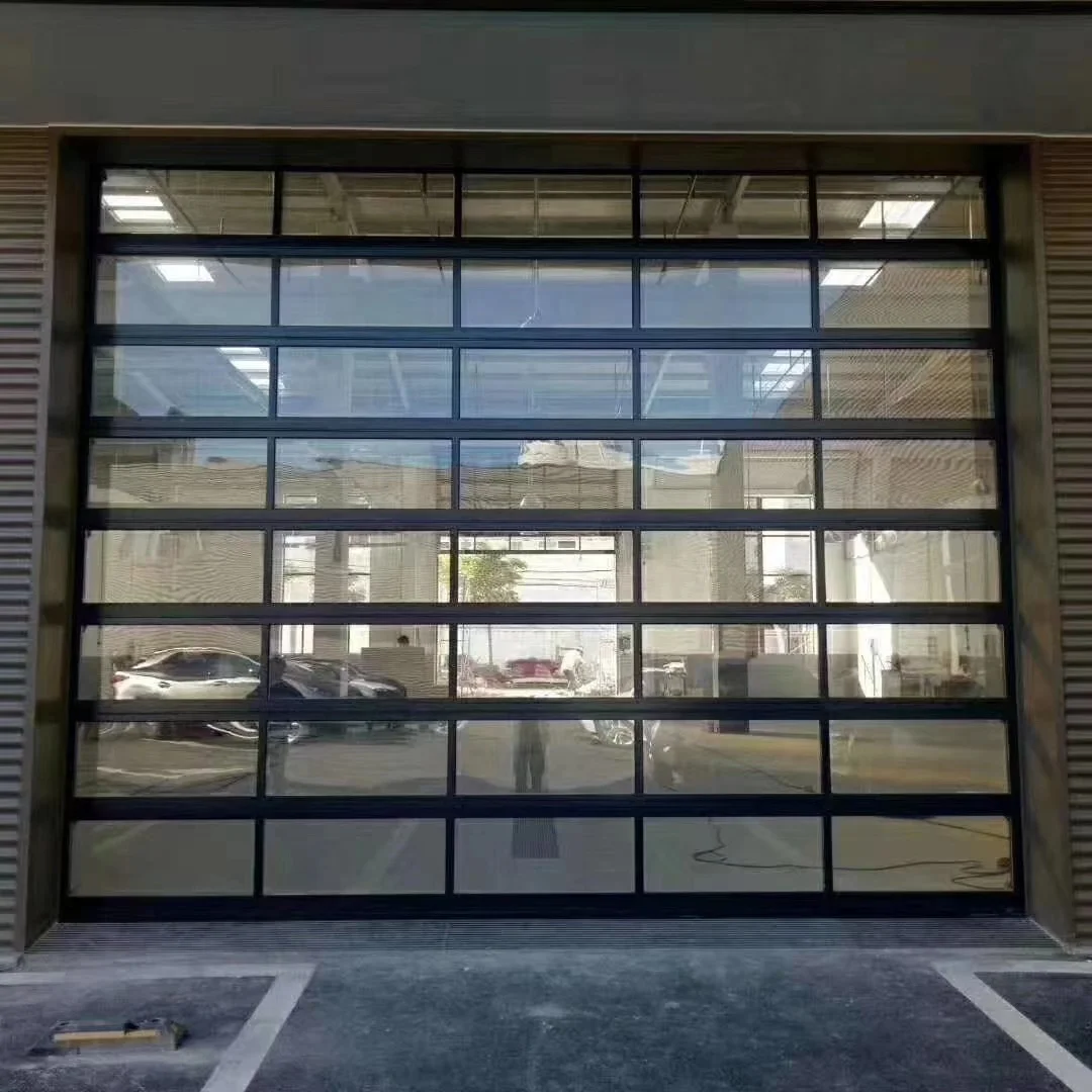 Glass Panel Garage Doors Glass Garage Door Prices Clear Glass Garage Door