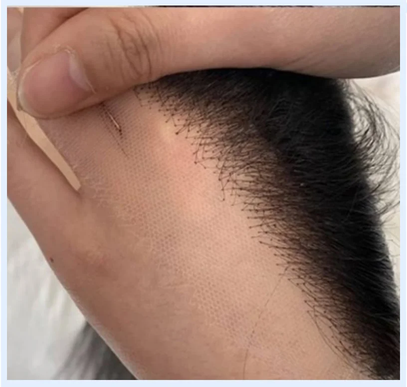 Корейская кружевная сетчатая ткань HD для изготовления париков, прозрачная сетка