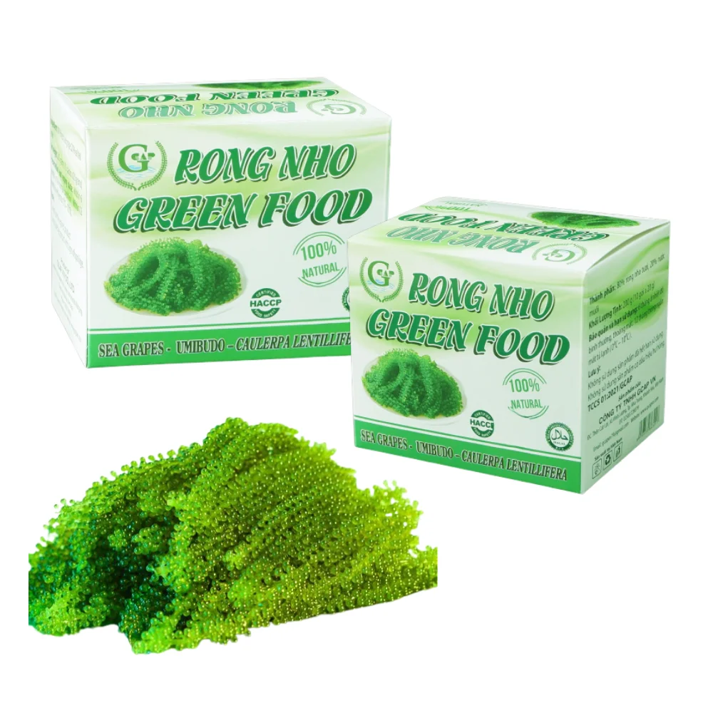 High Nutritious Vegan Sea Grapes Meal Haccp Certified Dried Nori Style Hot Selling from Vietnam in Carton Box Packaging